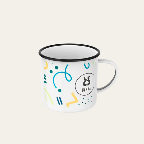 Taza Banna Peltre - Taza de Peltre de 300 ml, especialmente diseñada