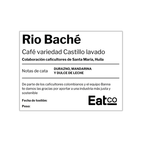 Café de Rio Baché - Detalle y características vista 3