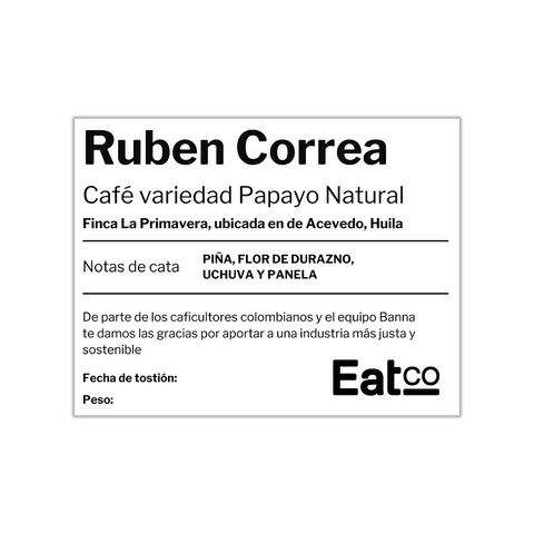 Café de Rubén Correa - Detalle y características vista 3