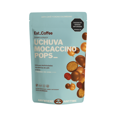 Uchuva Mocaccino Pops x 75 gr - Uchuvas Colombianas Orgánicas recubiertas con una exclusiva cobertura