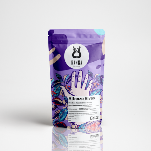 Café de Alfonso Rivas - Notas de Cata: Frambuesa, Vainilla, Azucar de Caña