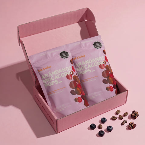 Caja de Arándanos Mocaccino Pops x 75 gr (desde 6 unidades)