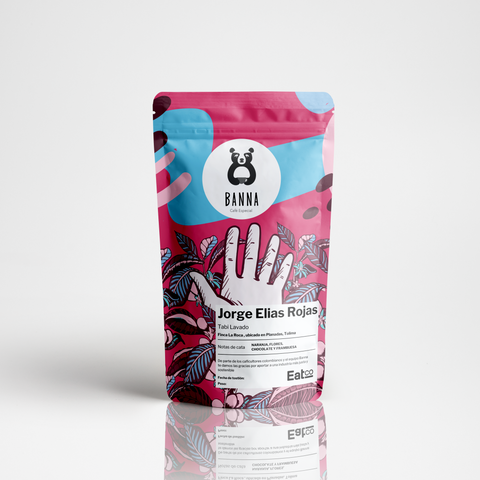 Café de Jorge Elias Rojas - Notas de Cata: Naranja, flores, chocolate y frambuesa